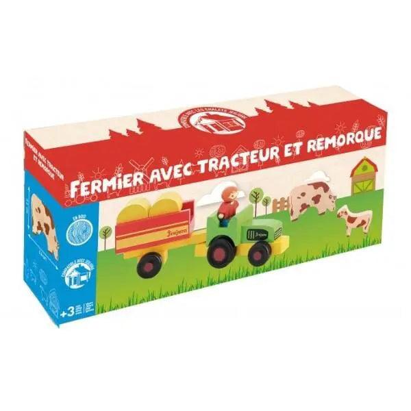 Tractor com reboque - Brincatoys