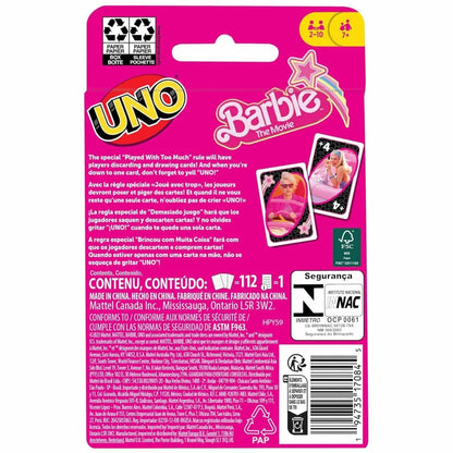 Presentamos Uno Barbie La Película con el SKU 231708423 recomendado para + 7 años